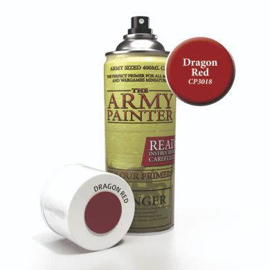 The Army Painter Colour Primer - Dragon Red - 400ml Spray Paint