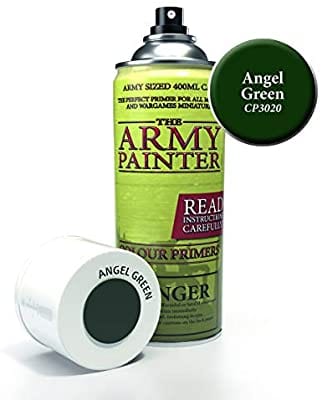 The Army Painter Colour Primer - Angel Green - 400ml Spray Paint