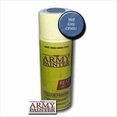 The Army Painter Colour Primer - Wolf Grey - 400ml Spray Paint