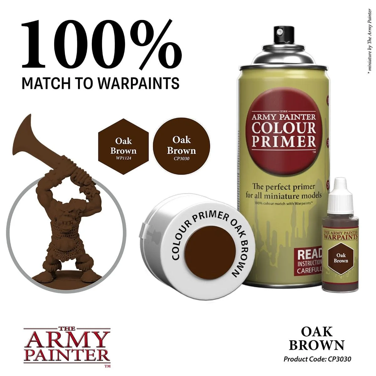Army Painter Primer Oak Brown 400ml Spray Paint [CP3030] - Image 2
