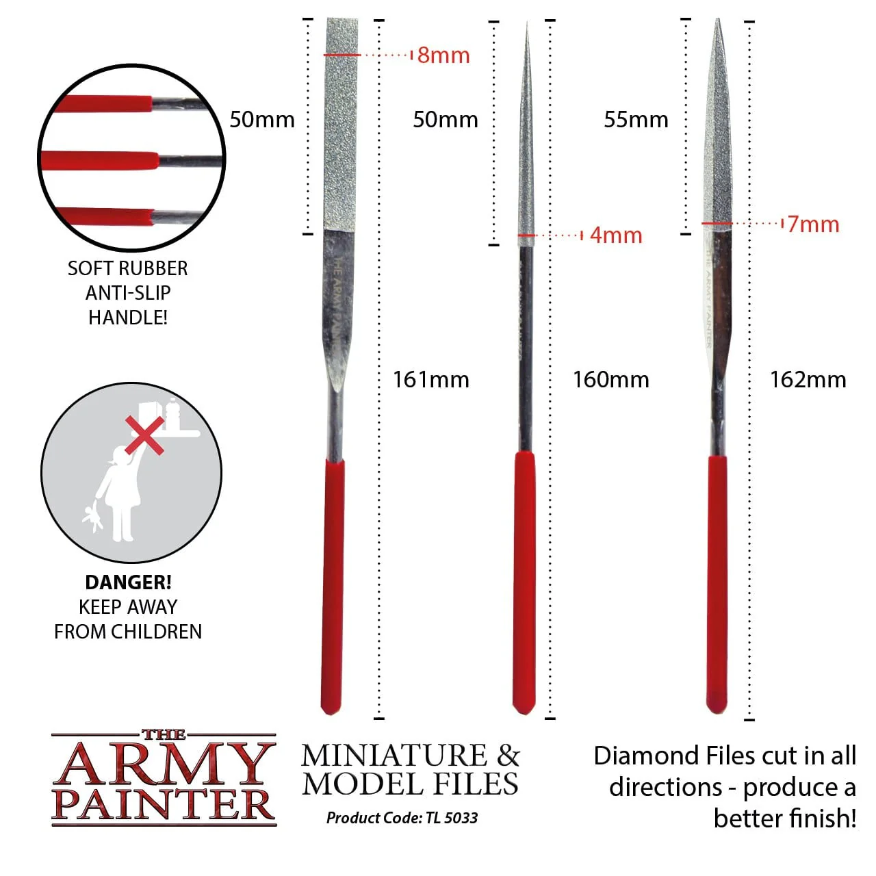The Army Painter Tools: Miniature and Model Files [TL5033] - Image 2