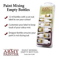 The Army Painter Tools: Paint Mixing Empty Bottles