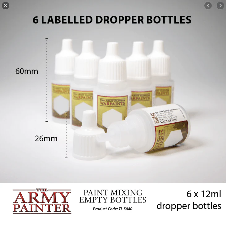 The Army Painter Tools: Paint Mixing Empty Bottles - Image 2