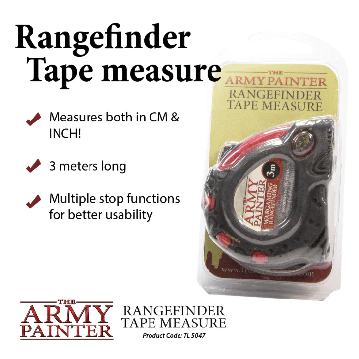 The Army Painter Tools: Rangefinder Tape Measure