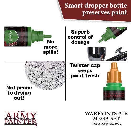 Army Painter Warpaints Air Mega Paint Set [AW8002] - Image 3