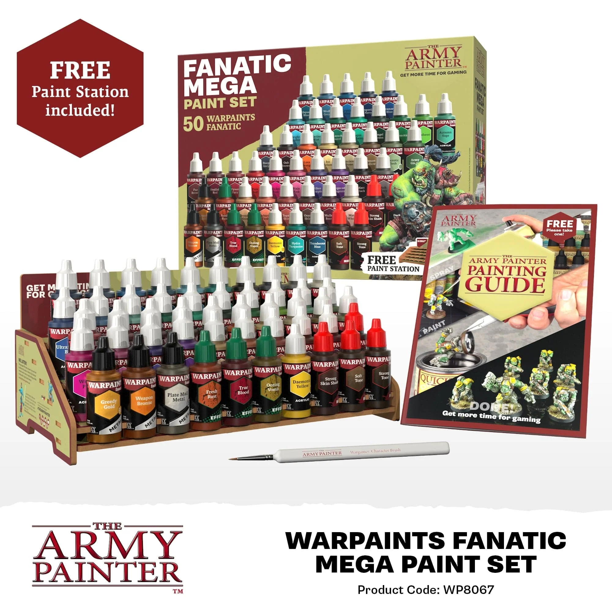 Army Painter Warpaints Fanatic Mega Paint Set [WP8067] - Image 2