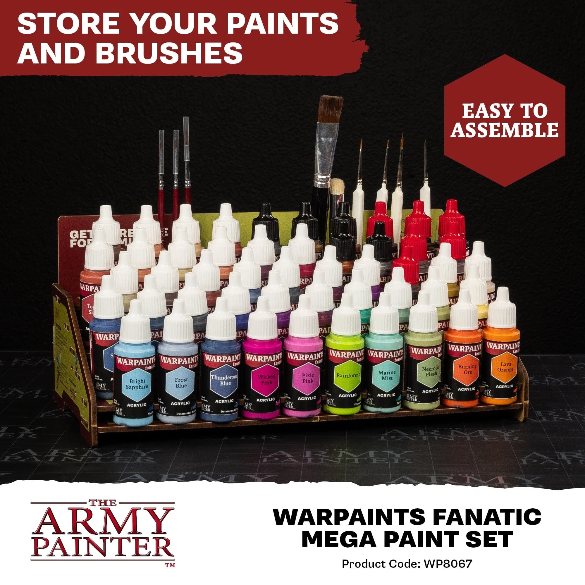 Army Painter Warpaints Fanatic Mega Paint Set [WP8067] - Image 4
