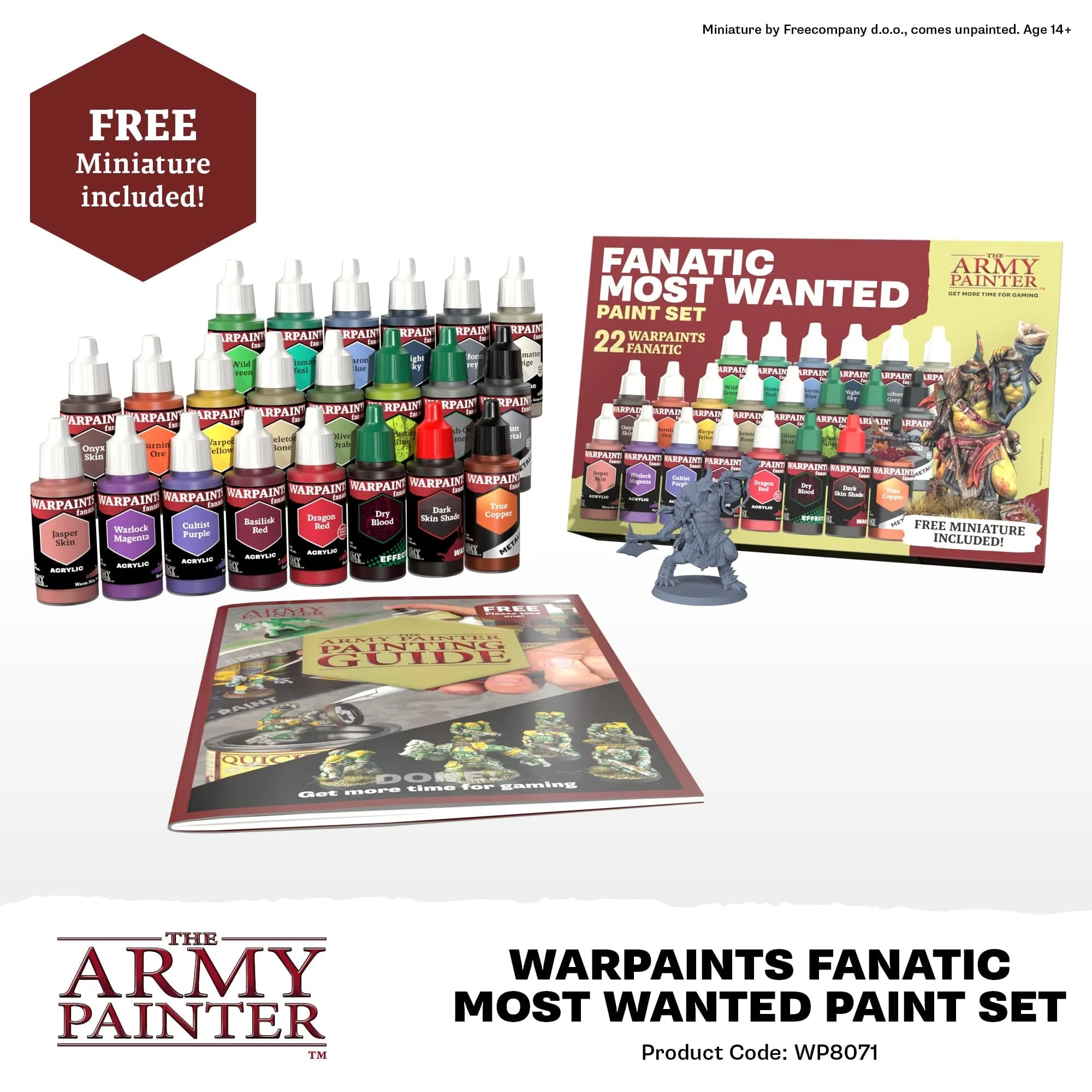 Army Painter Warpaints Fanatic: Most Wanted Paint Set [WP8071] - Image 2