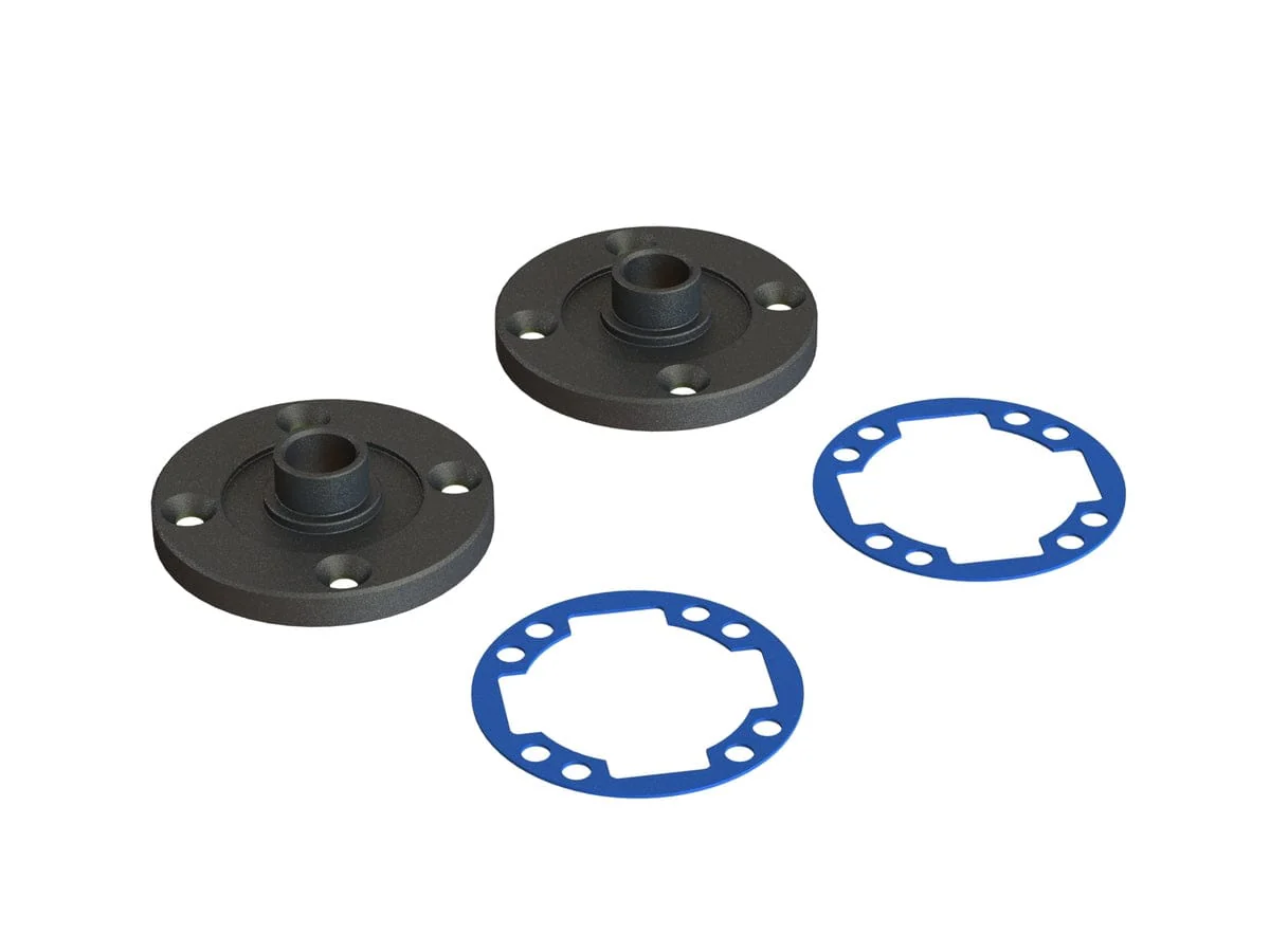 Arrma ARA310974 Metal Diff Cap Set**
