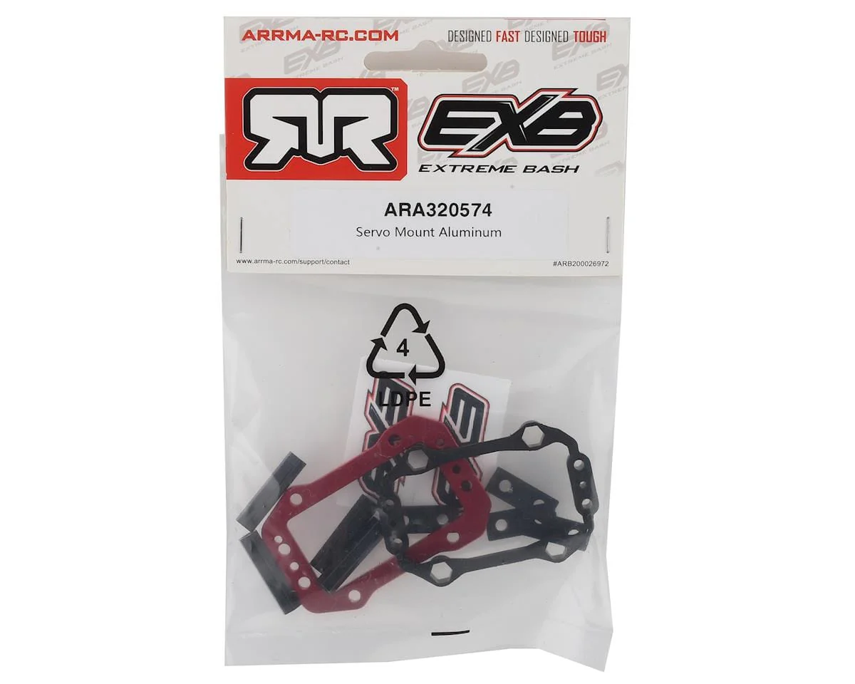 Arrma ARA320574 Servo Mount Aluminium** - Image 2