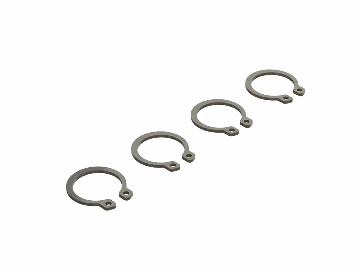 Arrma ARA729000 C Clip 15mm (4pcs) 8S BLX**