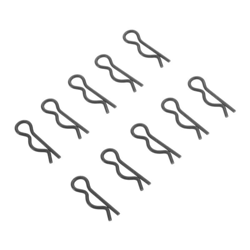 Arrma ARAC3448 Body Clip Large Black (10pcs) AR320278**