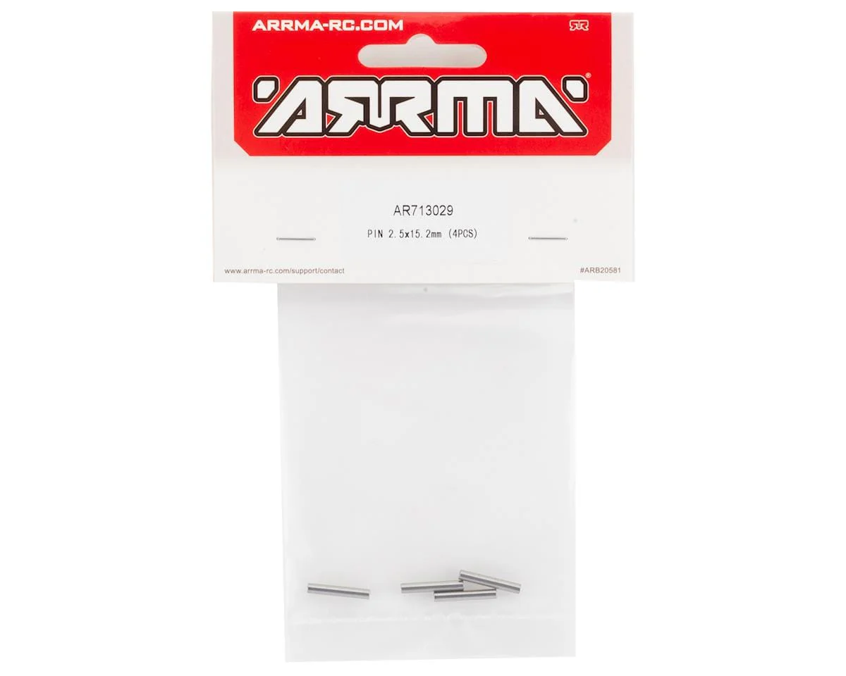 Arrma Pin 2.5x15.2mm 4x4 775 BLX (4), AR713029** - Image 2