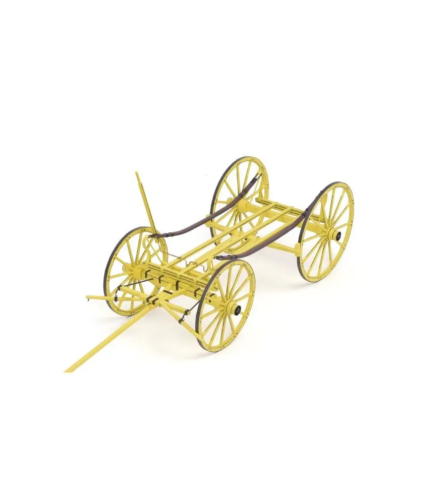 Artesania 1/12 Wild West: Stage Coach 1848 Wooden Model Kit [20345] - Image 2