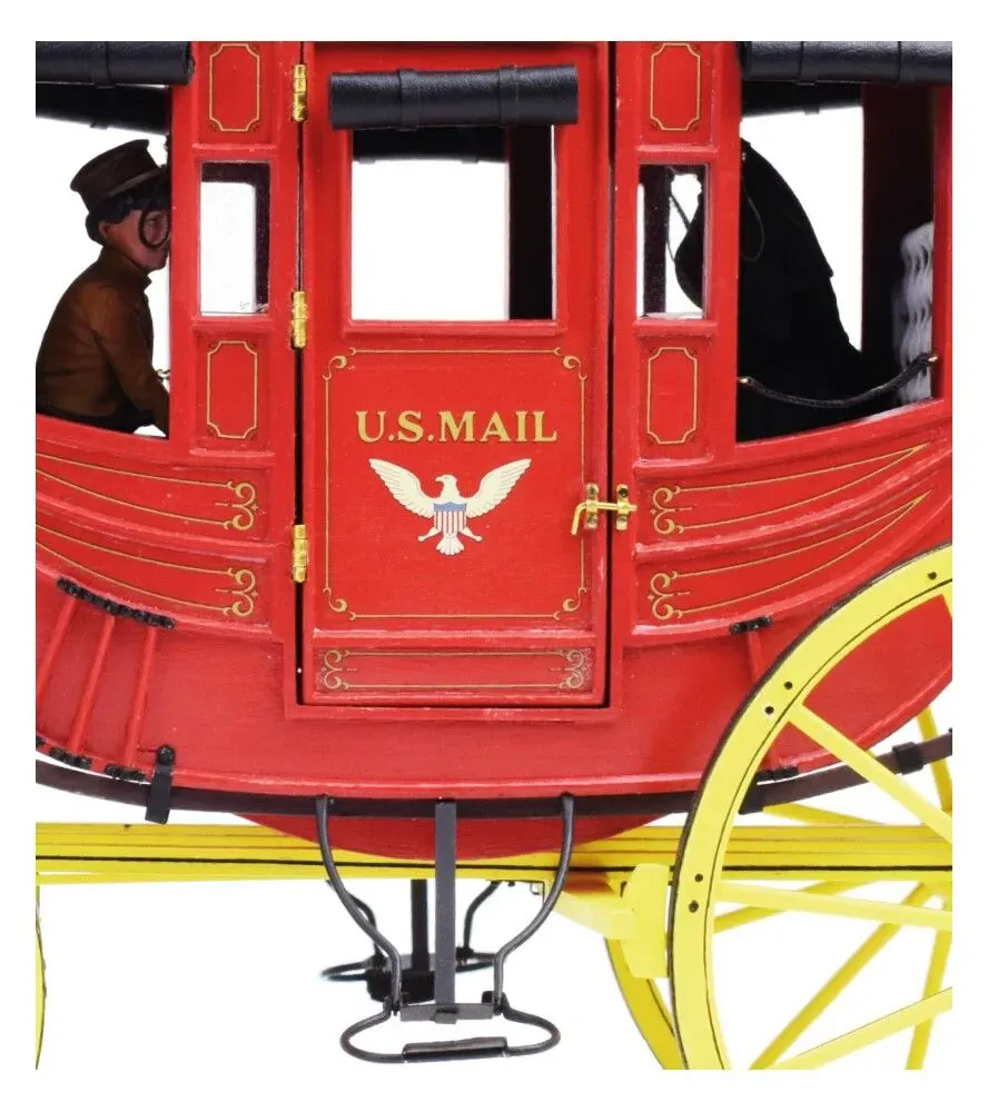Artesania 1/12 Wild West: Stage Coach 1848 Wooden Model Kit [20345] - Image 3