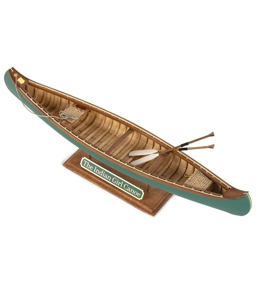 Artesania 1/16 The Indian Girl Canoe Wooden Model Ship Kit [19000] - Image 3