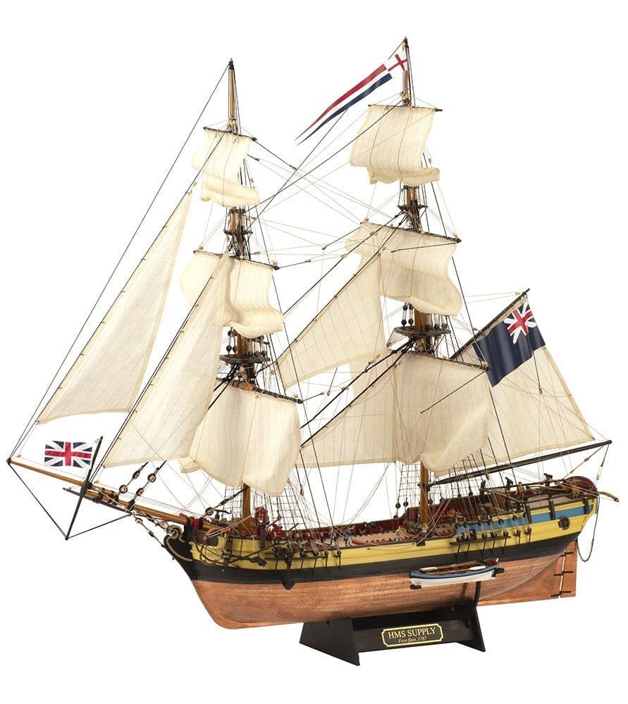 Artesania 1/50 HMS Supply First Fleet Brigantine Wooden Ship Model Kit [22420]