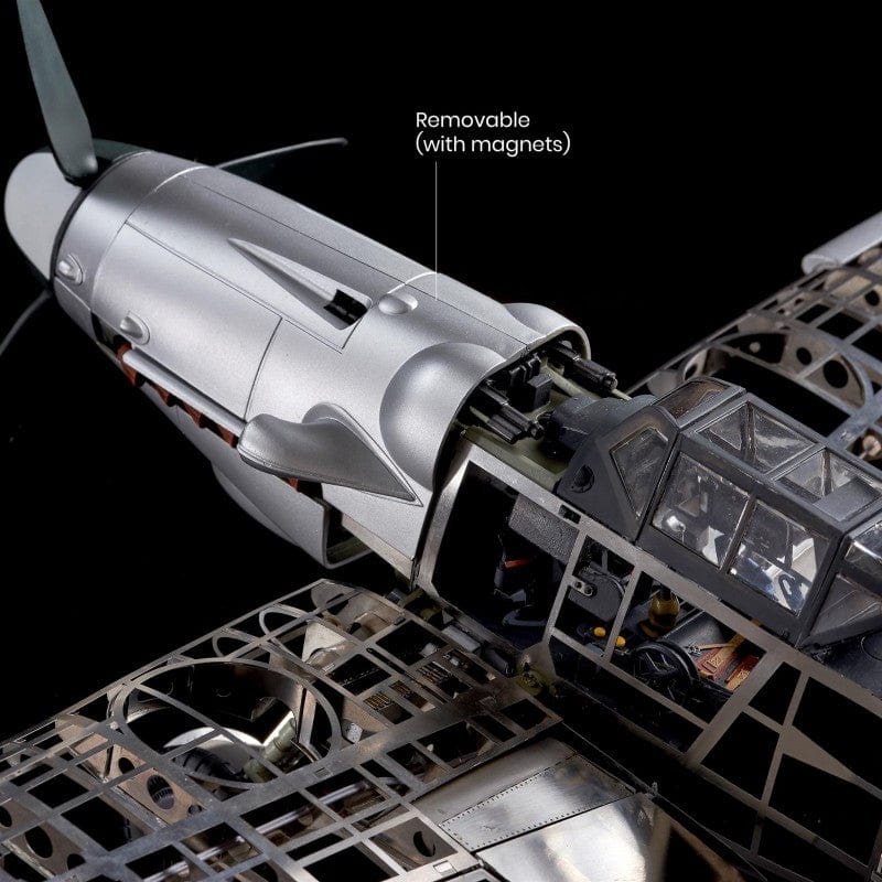 Artesania 20356 1/16 Messerschmitt BF109G Metal Model - Image 7