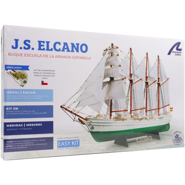 Artesania 22260 1/250 Training Ship Juan Sebastian Elcano Wood Model Ship Kit