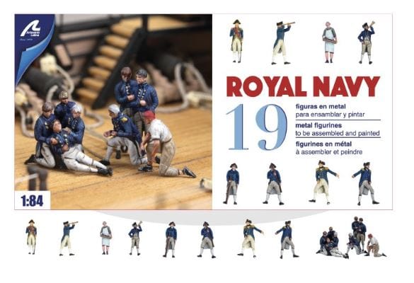 Artesania English Officers Figurines for HMS Victory [22900F1]