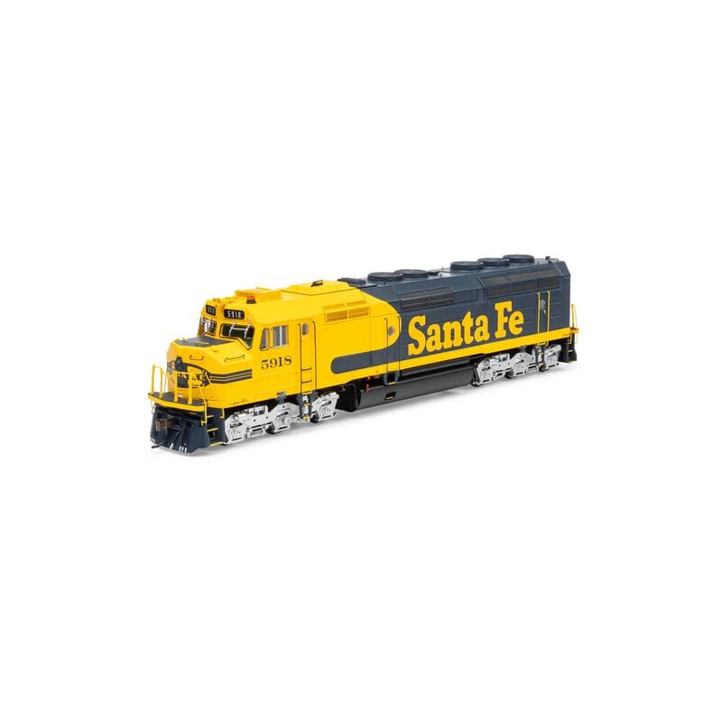 Athearn Genesis HO Scale EMD F45 Santa Fe #5918 - DCC & Sound Fitted
