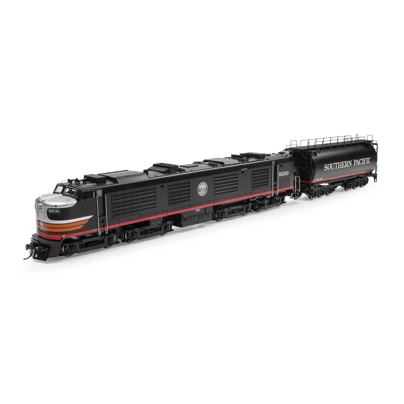 Athearn Genesis HO Scale Gas Turbine w/Tender, SP #9200 [ATHG41147]