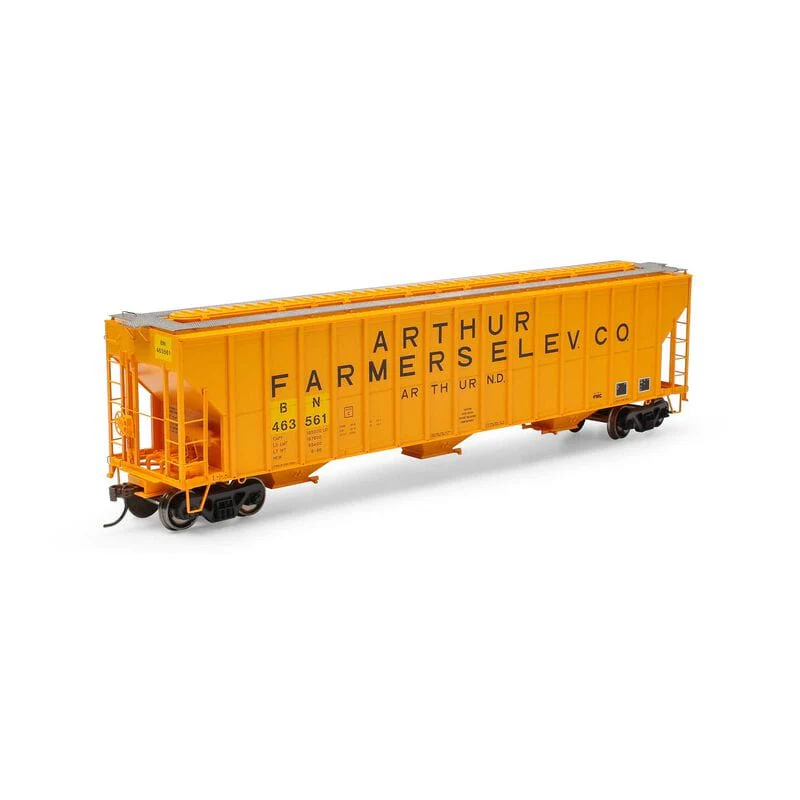 Athearn HO Scale FMC 4700 Covered Hopper, BN Ex-AFEX #4635**
