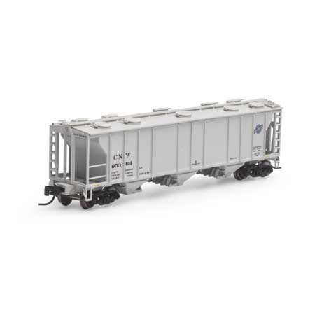 Athearn N PS-2 2893 3-Bay Covered Hopper, C&NW #95364**