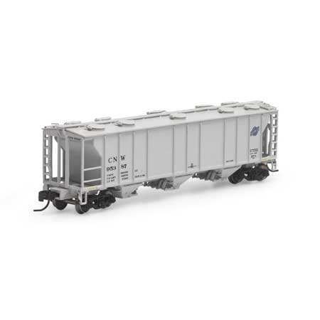 Athearn N PS-2 2893 3-Bay Covered Hopper, C&NW #95387**