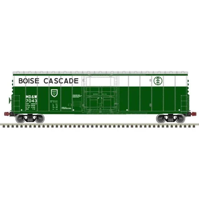 Atlas HO Scale Boise Cascade Newsprint Box Car (MD&W) 7043