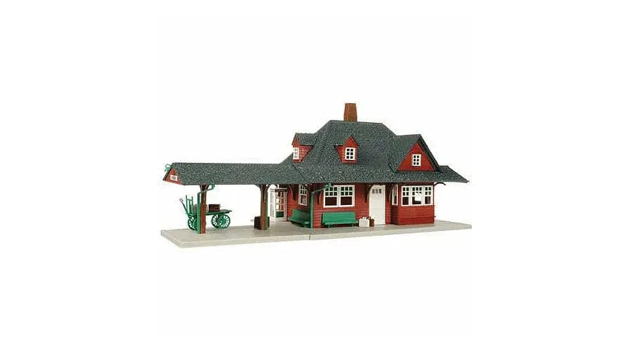 Atlas MRR HO Passenger Station - Kit - 4-1/8 x 9in 10.3 x 22.5cm