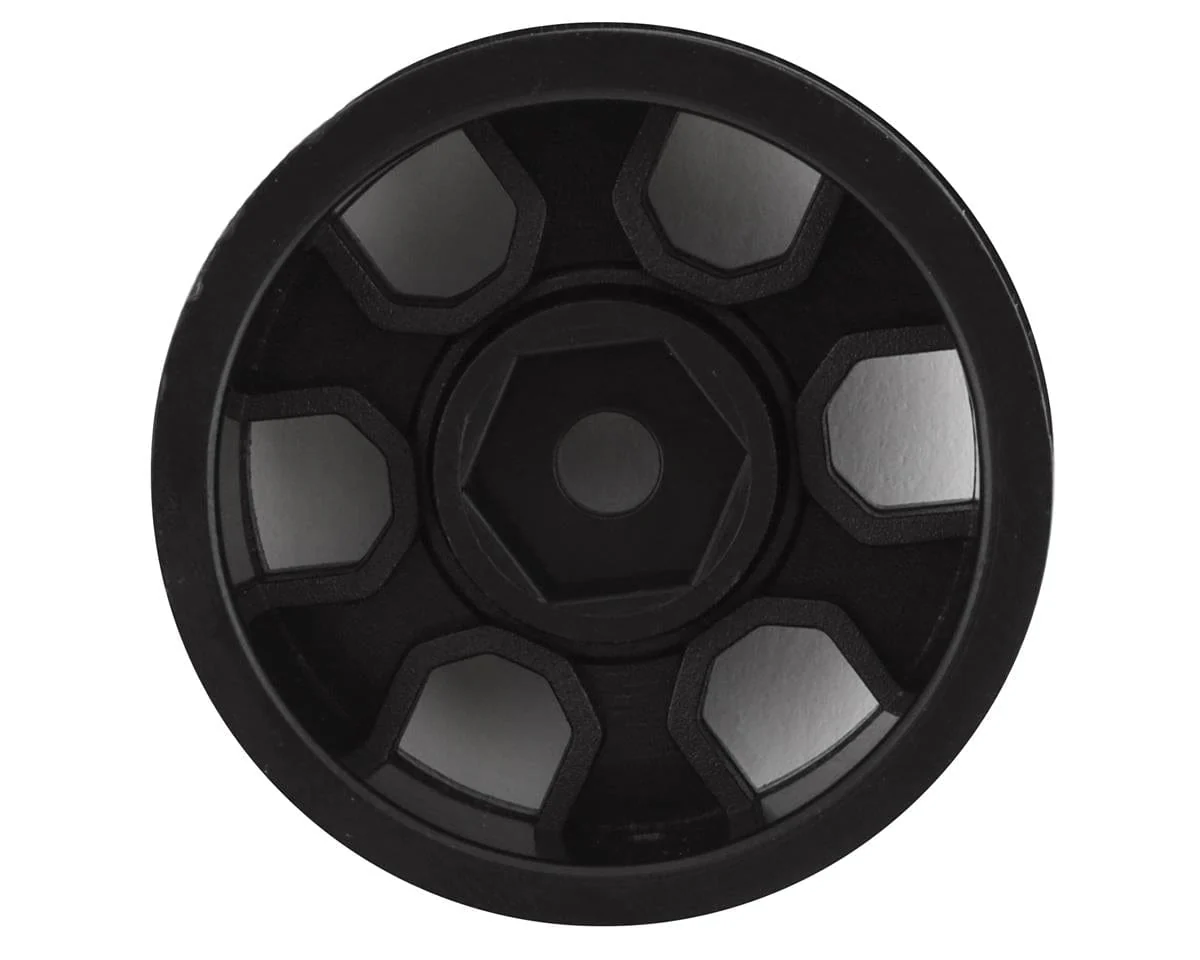 Axial 1.0 Ford Bronco Wheels, Black, 4pcs, SCX24** - Image 3