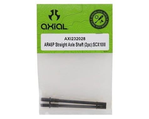 Axial AXI232028 AR45P Straight Axle Shaft SCX10 III (2pcs)** - Image 2