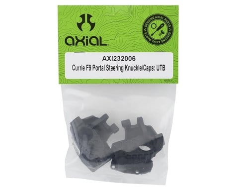 Axial Currie F9 Portal Steering Knuckle/Caps, UTB - Image 2