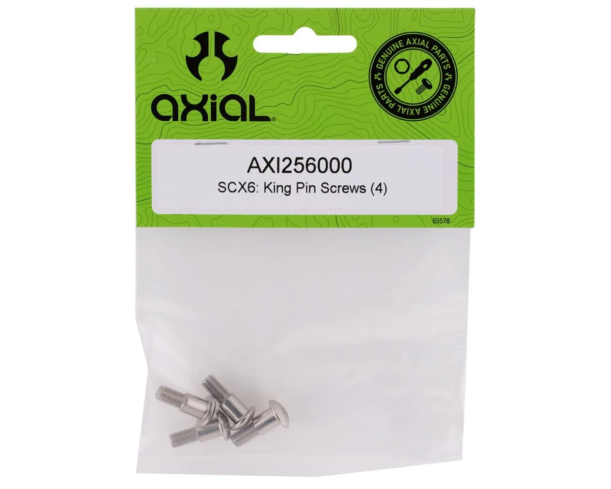 Axial King Pin Screws, 4pcs, SCX6 - AXI256000 - Image 2