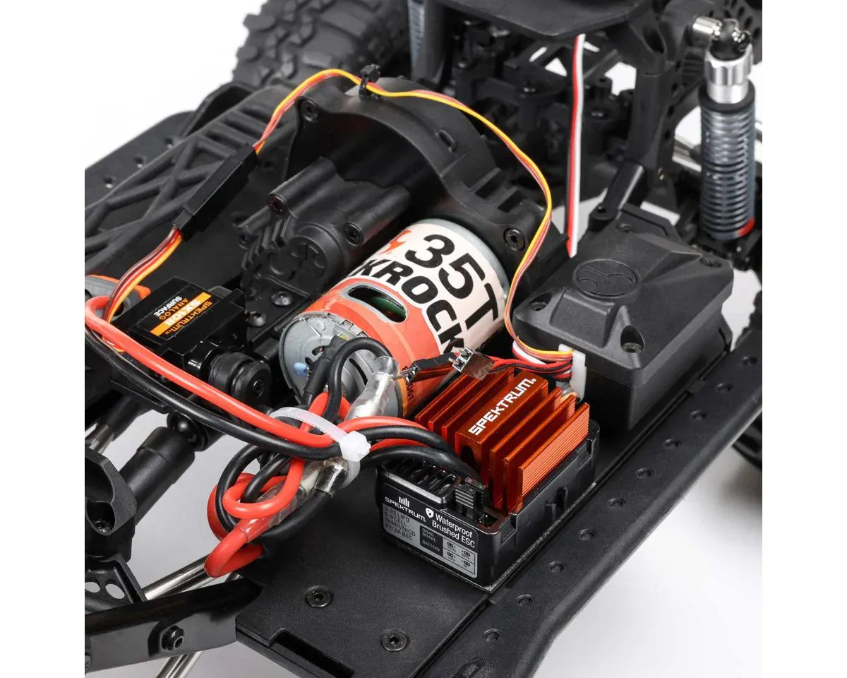 Axial SCX10 III 1987 Toyota SR5 1/10 4X4 Rock Crawler, RTR, Red - Image 8