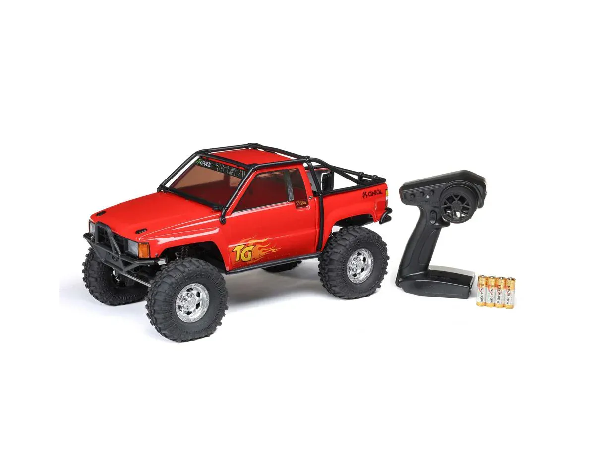 Axial SCX10 III 1987 Toyota SR5 1/10 4X4 Rock Crawler, RTR, Red - Image 9
