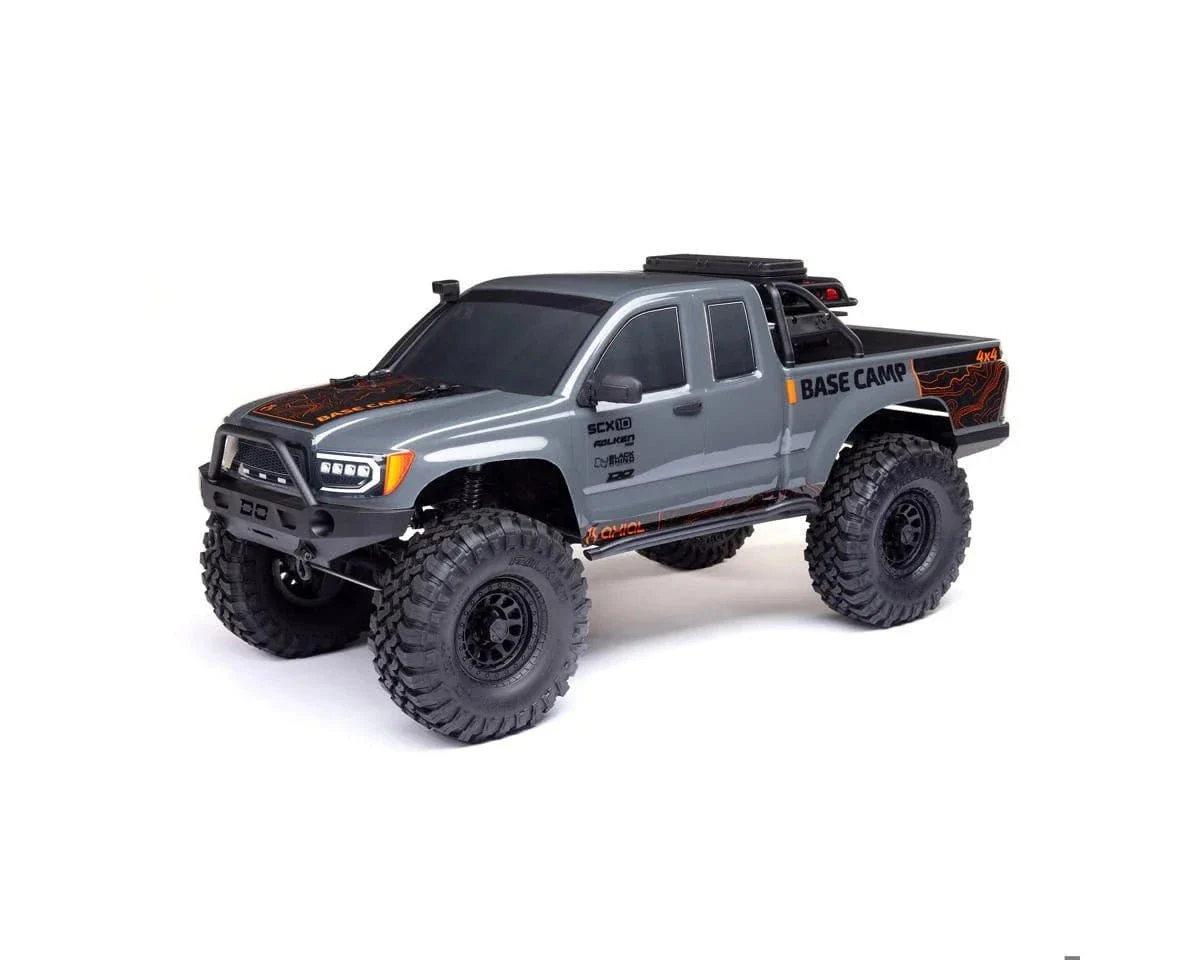 Axial SCX10 III Base Camp V2 1/10 RC Rock Crawler RTR Gray