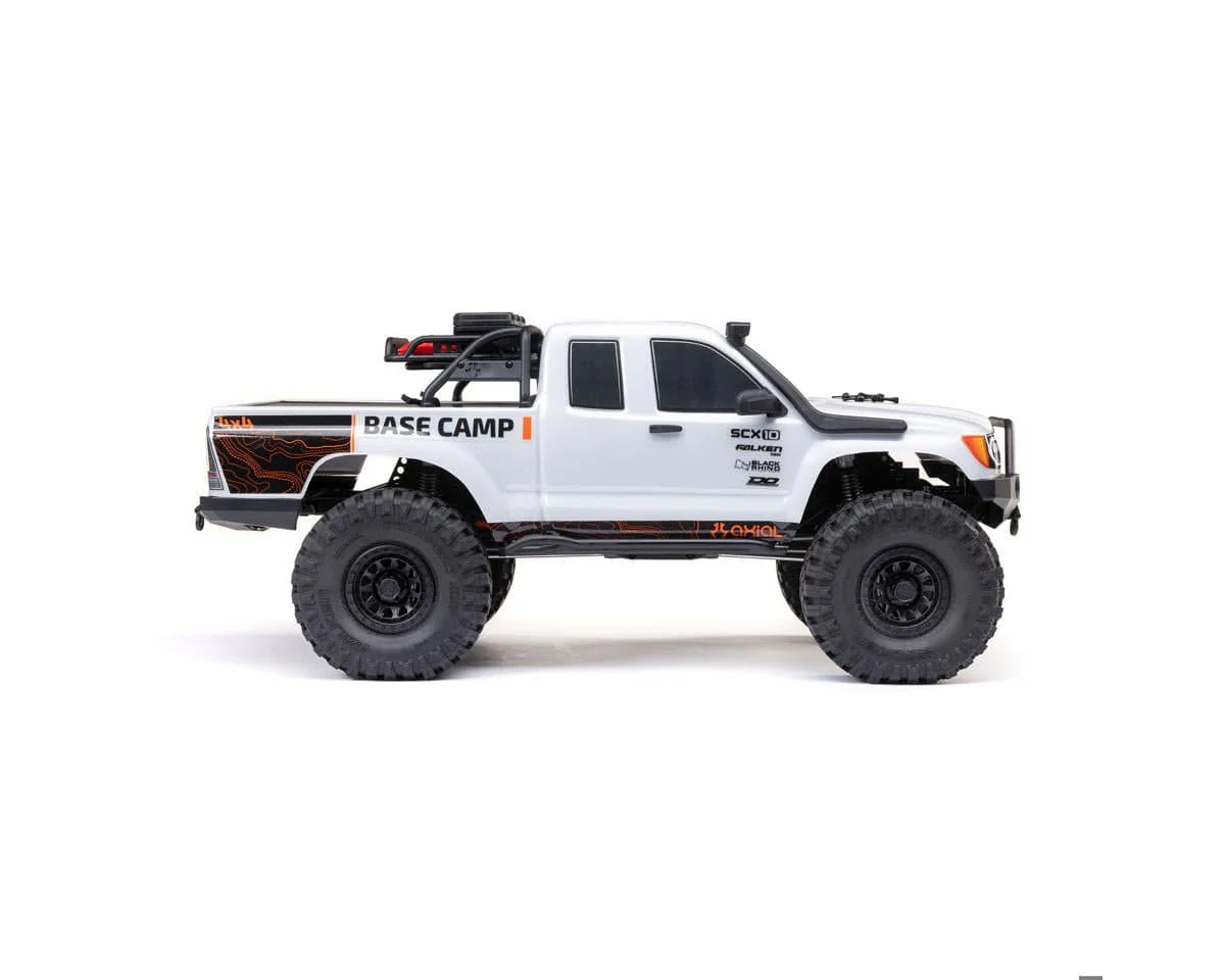 Axial SCX10 III Base Camp V2 1/10 RC Rock Crawler RTR White - Image 2