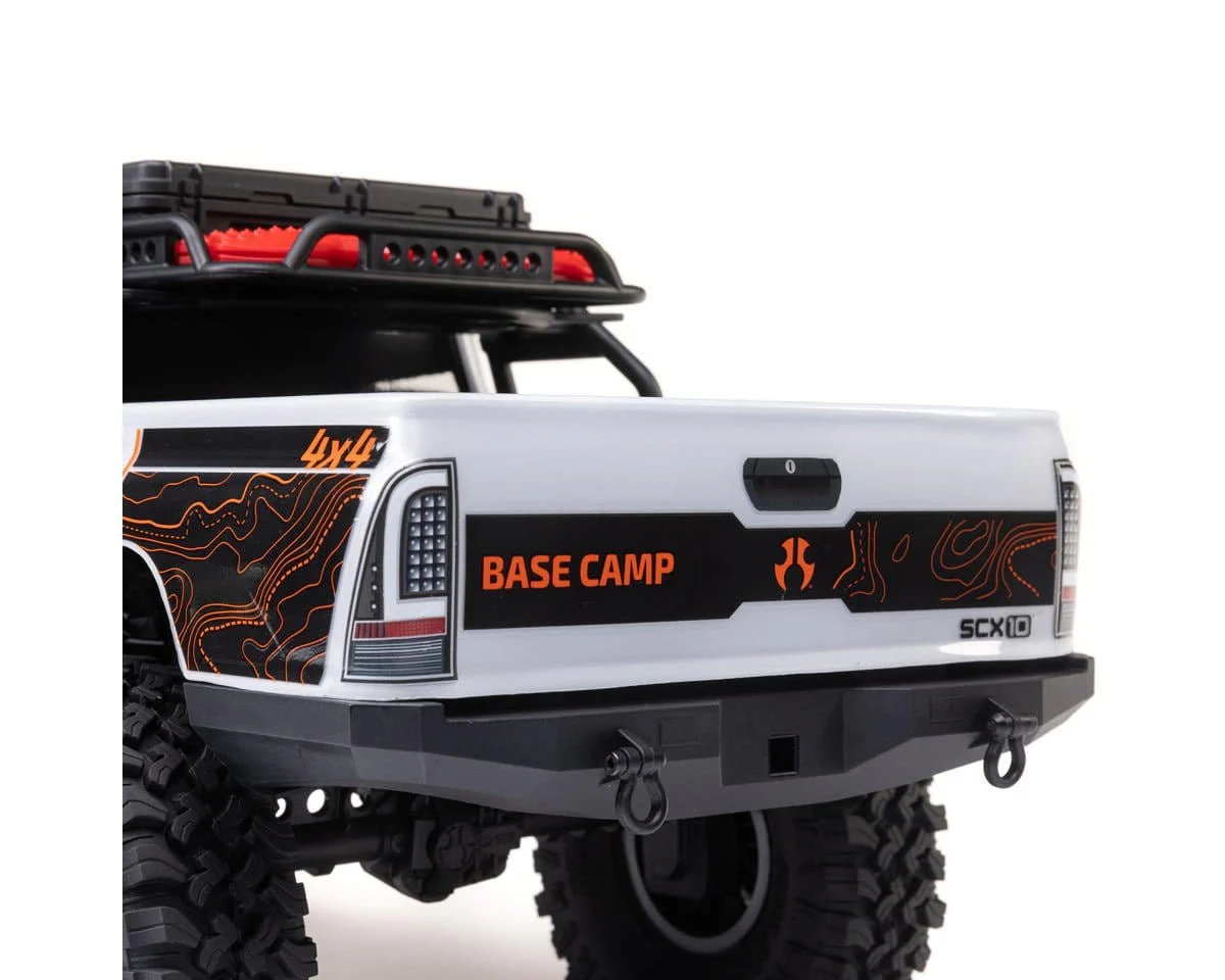 Axial SCX10 III Base Camp V2 1/10 RC Rock Crawler RTR White - Image 4