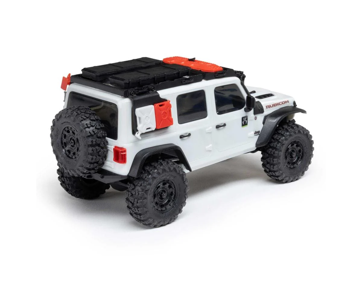 Axial SCX30 1/30 Jeep Wrangler JLU Mini RC Rock Crawler RTR - White [2261T2] - Image 4