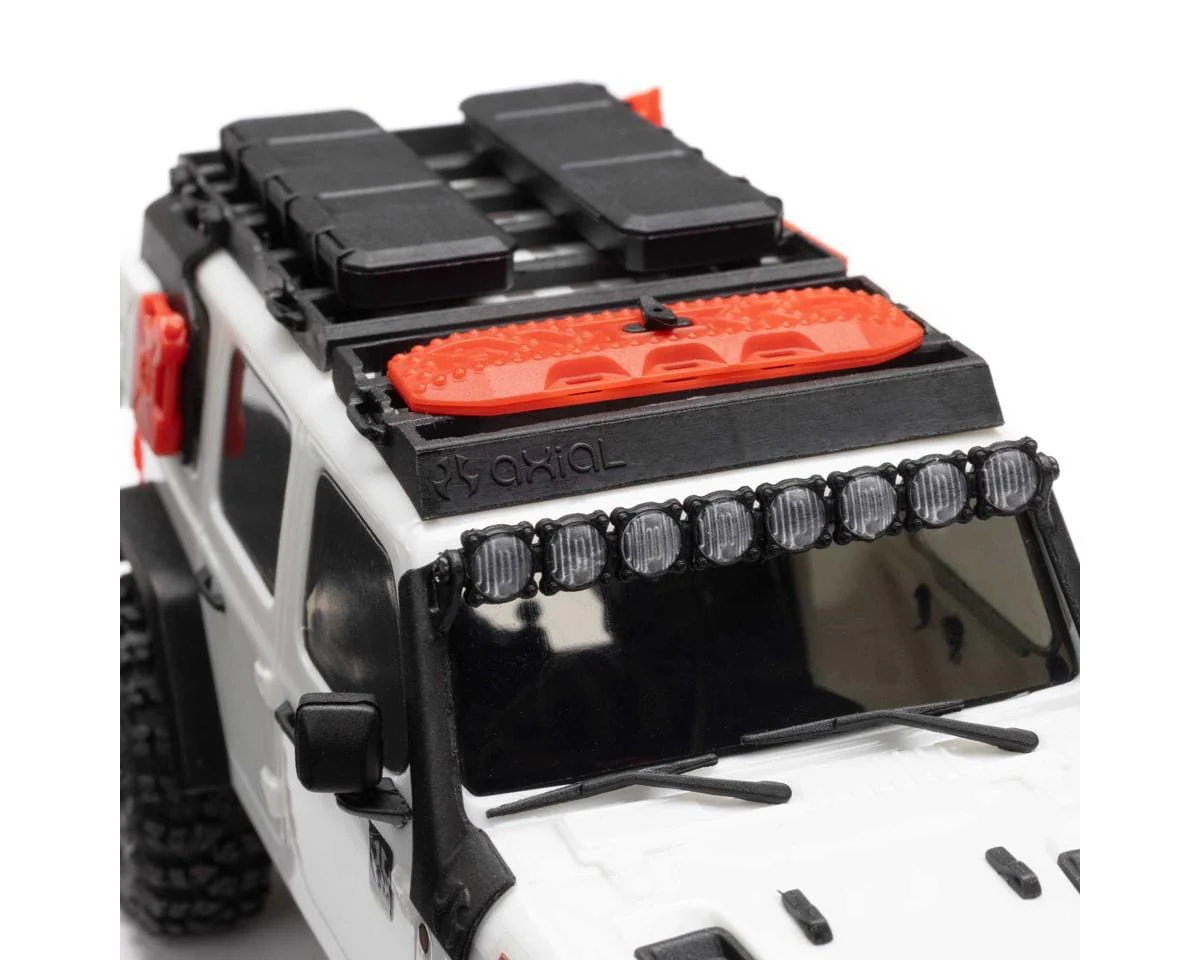 Axial SCX30 1/30 Jeep Wrangler JLU Mini RC Rock Crawler RTR - White [2261T2] - Image 6
