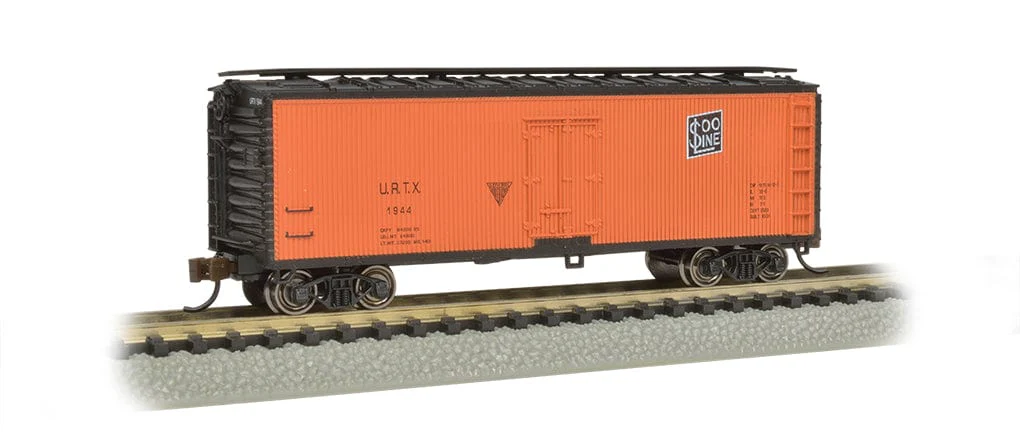 Bachmann 19851 N 40ft Wood Reefer - Ready to Run - Soo Line URTX (orange, black)**