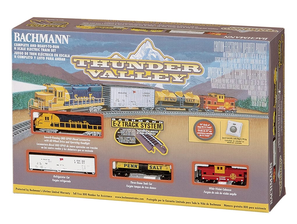 Bachmann N Scale Thunder Valley Train Set