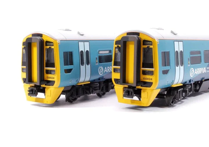 Bachmann 31-511ASF OO Class 158 2-Car DMU Arriva Trains Wales - DCC/Sound** - Image 6