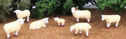 Bachmann 33122 HO Sheep (7pcs)