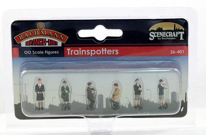 Bachmann 36-401 OO Trainspotter Figures - Image 2