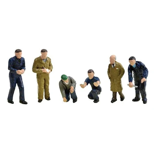Bachmann 36-403 OO Factory Workers and Foreman Figures