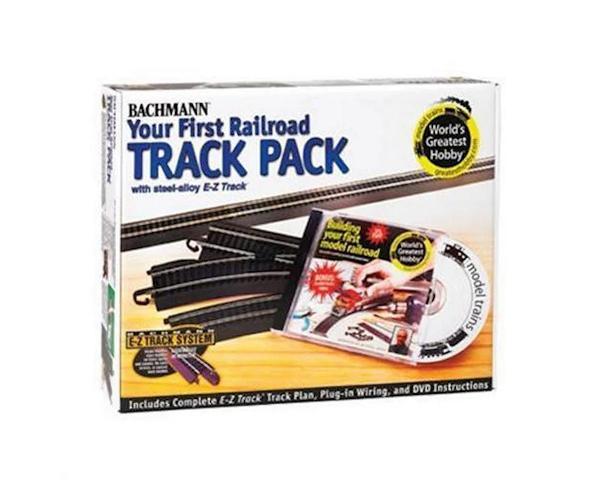 Bachmann 44497 HO Worlds Greatest Hobby Railroad Steel Alloy Track Pack