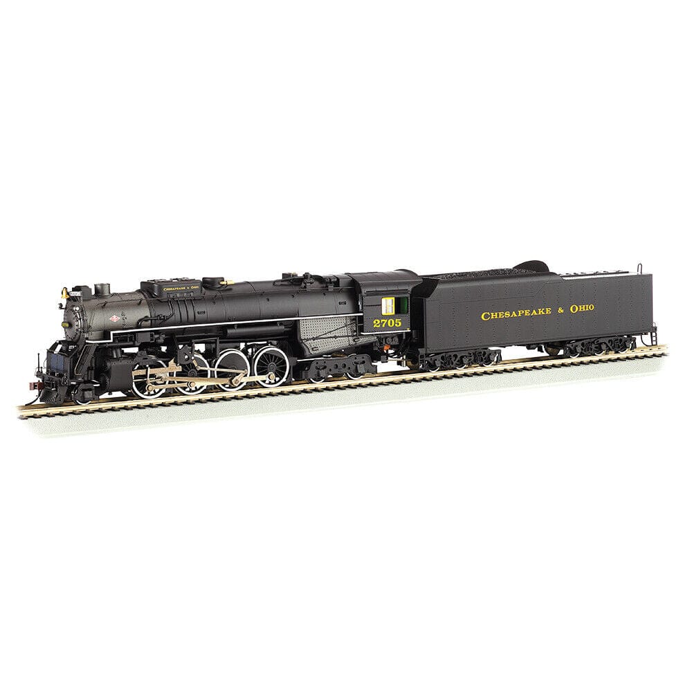 Bachmann 52405 HO Scale 2-8-4 Berkshire - Chesapeake & Ohio #2705 DCC Sound Value